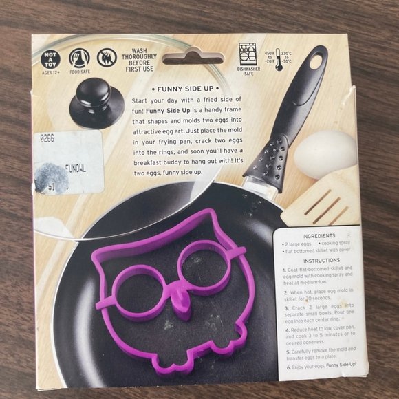 FunnySide Up egg frame into attractive egg art - Picture 2 of 4